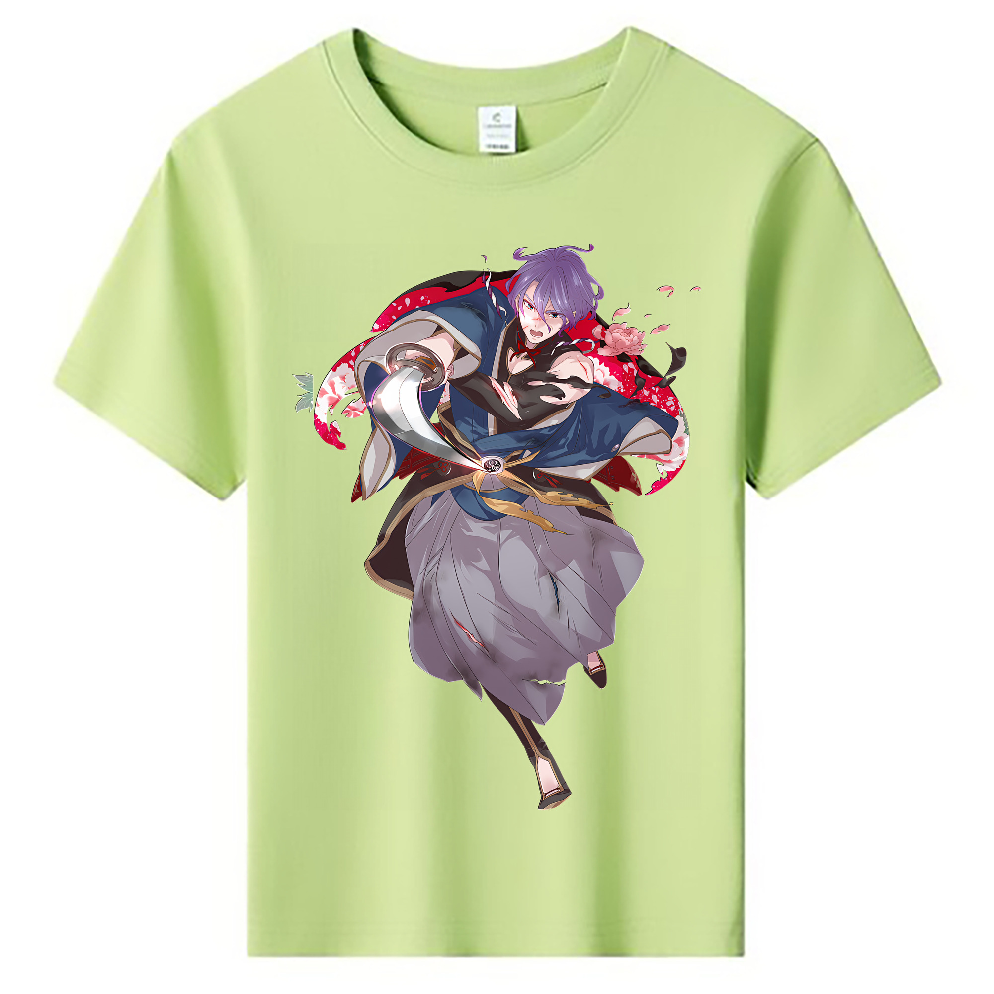 （画像用） 刀剣乱舞 Touken Ranbu 綿100％キッズTシャツ（フロントプリント）